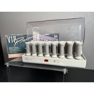 VIP Pro VINTAGE In Box Gentle Setter 24 Hair Roller by Windmere, Velvet Rollers